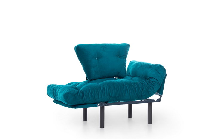 Atelier Del Sofa Nitta Single - Verde petróleo Atelier Del Sofa Nitta Single - Verde petróleo
